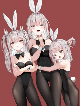 【画像】巨乳女の子がたくさんいる、ハーレムイラストがガチでシコイの画像
