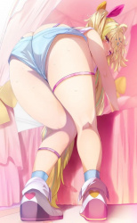 【画像】エロすぎる体した女の子、太ももだけでもシコれるの画像
