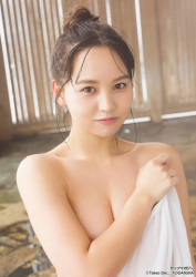 「ヤンマガ写真集」でNMB48本郷柚巴の乳輪が見えてると話題にwの画像
