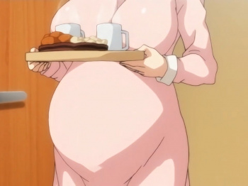 【アニメエロ】これ完全に寝取られちゃってんじゃんｗｗｗ若いちんこに沼っちゃったおばさんが旦那以外の子をボテ腹妊娠しちゃった！の画像