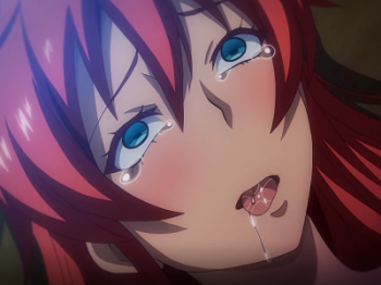 【アニメエロ】【褐色】デカチンポチ〇コなか出しされて喘ぎまくるたわわなおっぱい美少女♡の画像