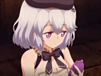 ［すけアニ］【パイパン】Hに無関心そうな幼いっ子が実は変態！パイパンおまんこに兵士のちんぽを挿入するとぴちゃぴちゃといやらしい音を鳴らしちゃう！の画像