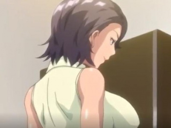 ［すけアニ］【アヘ顔】爆乳妻の寝取られSEXが凄すぎて…背面性交でびちゃびちゃマンコに生挿入されるとよだれを垂らしながらアへ顔を見せちゃう！の画像