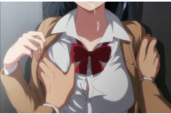 キスだけでギン勃ちの高校生カップル！「直接触ってイイですよ」豊満なおっぱい揉みしだきながらの生ハメ初H?の画像