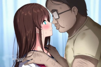 目の前のイケメンは実はキモデブ…暗示にかかった美少女JKが乳首おっ勃ててイチャラブSEX！オナホ扱い?の画像