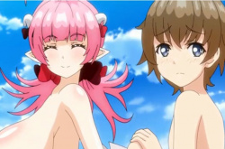 「服、濡れちゃったね」豊満なおっぱいにドキドキの子供が魅惑のパイズリで超勃起！杭打ち騎乗位で膣奥射精?の画像