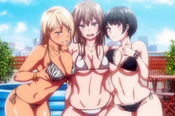 膣内をチンポで満たされる快感に浸るイマドキJKとの乱交SEX！締め上げるキツマンにどっぷり射精?の画像