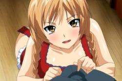 「お帰りなさい」妖艶な裸エプロンでお出迎えの豊満お姉さん！帰宅と同時にチンポにむしゃぶりつく玄関先H?の画像