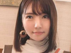 NTRエロ企画で彼氏の眼前で寝取られてエッチに乱れちゃうFカップ巨乳ボディの美人！バウンド騎乗位もあるよ！の画像