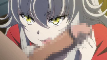 【エロアニメ】わっちの前ではお武家様でも大店の旦那でも男は誰でも同じでありんす♪瀕死だった子狐が成長してゴージャスな女体もつ花魁妖狐になっていた！？の画像