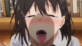 【エロアニメ】「早く！はやく終わってぇーー」清楚で巨乳JKという性処理肉オナホを手に入れた用務員さん、自分がシたい時に授業をサボらせてフェラさせるとかwwの画像