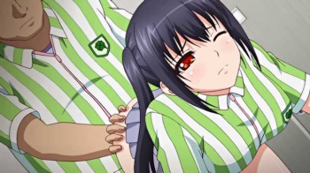 【エロアニメ】母子家庭で育ってきたからそんな嘘をつくんだな！お父さんの代わりにお尻ぺんぺんを始めるコンビニ店長さんwwの画像