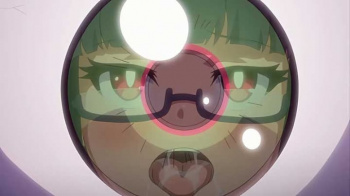 【エロアニメ】「濡れ濡れオマンコにぃ太っといのぉ～入れてください！」無人島が魔界とつながってる！？遭遇した魔物にギアスをかけられ淫乱美少女ロボ子に！の画像