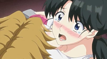 【エロアニメ】先日若い男と遊んだ余韻がまだ残ってるから玩具でひとりえっちしてたら..娘の彼氏に見られたぁーー！！の画像