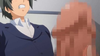 【エロアニメ】「血管も浮き出て先っぽが真っ赤w」セックスフレンドの１人喫茶店を経営している女性で精液を搾り取るプレイが得意のドS。の画像