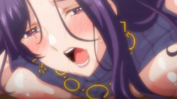 【エロアニメ】「擦れて子宮ひろがってる!」襲われそうになり激しく拒絶するが、指で弄られると次第に身体は疼き全てを受け入れてしまうセレブママ!の画像