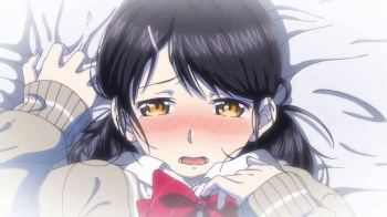 【エロアニメ】同居解消したはずの彼女が「泊めて...」と俺の部屋に。寂しそうな瞳に理性が壊れ、おかえりのキスを求めたら朝まで何度も求められた。の画像
