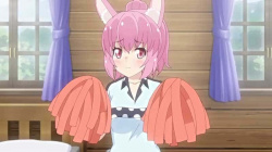 【エロアニメ】「フレフレ♪マスター！」異世界転移した俺を襲う謎の性欲！救済策はうさみみ精霊の羞恥コスプレ＆オナサポ奉仕だった！の画像