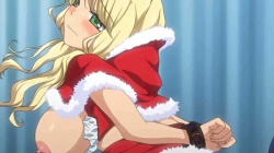 【エロアニメ】僕の家に可愛い処女サンタがやって来た！プレゼントのおもちゃで開発し、アナルパールを入れたまま初めての生ハメ！聖夜の変態ひとりじめセックス。の画像