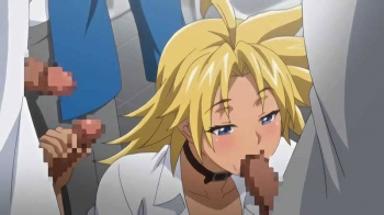 【エロアニメ】「搾りとられるぅうううー」金欠黒ビッチJKの校内ヌキサポ活動！言うこと聞けば格安よ...童貞クンの棒でケータイ代稼いじゃう！の画像