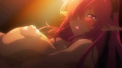 【エロアニメ】吸血鬼ハーフの同級生を「契約」で覚醒させる為に濃厚交尾！疲弊した俺を次に待っていたのは、助けたお礼にと肉体を求めてくる褐色竜人娘の強引な誘惑だった…の画像