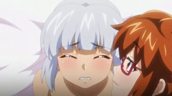 【エロアニメ】勉強一筋の女子校生がビッチな親友に懇願され、大企業の御曹司相手に風俗バイト！極上手コキで剥く包茎チ〇ポ！の画像