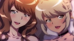 【エロアニメ】清楚系と黒ギャル義姉が帰省した俺を奪い合い！濃厚フェラで搾り取られ...最後は二人に種付けしちゃった話。の画像