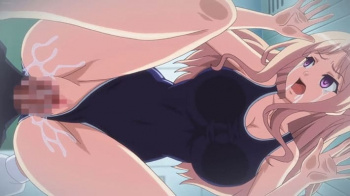 【エロアニメ】学園の宝と呼ばれた水泳部エースを含むJK三人が更衣室で時間を止められ無抵抗のまま次々と犯される恐怖映像。の画像
