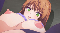【エロアニメ】真面目クール女子校生の黒幕スマイルで親友を教師棒に差し出し蔑みの眼差しで見下ろす寝取り支配の放課後。の画像
