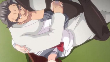 【エロアニメ】稽古と称して女子生徒を押さえ込むセクハラ教師にが立ち向かうも返し技で仰向けに固められ股間を集中攻撃される。の画像
