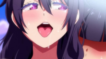 【エロアニメ】呼んでもないのに現れる淫魔の正体に気づいた日...理性を失った息子が義母と青空の下で水着青姦しちゃう！の画像