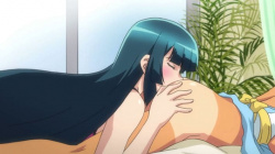 【エロアニメ】ゲームに負けて女装させられた僕...彼女の強引な愛撫に溺れ初めての菊門開発でイキり立つ！の画像