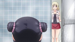 【エロアニメ】真面目っ娘はハメられ地獄に堕ちて青息吐息...そんな二人の秘密の関係を知らないギャルJkが扉を開けてしまう！の画像