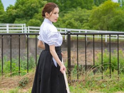 [TXXXX]【橘奏海】薙刀日本3位の美人奥さんが子供のために一肌脱いでデビュー！他人棒にハメられてガチイキしちゃうの画像
