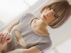[お掃除フェラ]＜パイパン＞「なんか恥ずかしい///緊張してます♡♡」最上もが激似でバチクソ可愛い美少女のAVデビュー作品ｗ＜エロ動画＞の画像