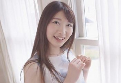 [香椎花乃]ふぉおお顔ちっさ♡モデル級10頭身スレンダーで元地方局の女子アナウンサーの上玉貧乳お姉さんがAVデビューでデカチン竿師との画像