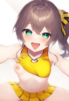 【Vtuber】夏色まつり　風の萌えエロ画像の画像