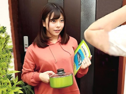 <人妻NTR>隣人のバツイチ男をイタズラ誘惑!エロ巨乳若妻の挑発に負け…デカチン即ハメの禁断不倫で無許可中出し<ママ友>の画像