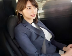 【素人】マジガチ美人！スーツ姿がエロい会社員とヤリ放題『待って…出るうう♡』潮吹く美女と混浴フェラ濃厚セックス＜企画＞の画像
