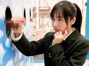 【マジックミラー号】彼氏のチンポ当てるの不正解するRR娘に懲罰SEX！寝取られるエロかわいい女子校生ｗ【素人女子校生ナンパ】の画像