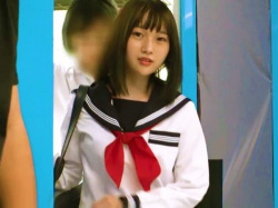 【MM号】「えっ…彼氏のチ○ポじゃなかったんだ///」セーラー服のエロマン女子校生がNTR膣内射精されるw【素人女子校生娘】の画像