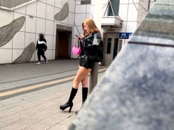 素人企画で超タワー長身180cmのデカ美ギャルがえちえちSEX!そこヤヴァイ♥横向きハメでアクメックス!の画像