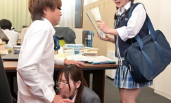 【素人】ちっぱいロリ系ギャル女子校生たちとセックスの画像