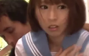 【素人】パンストちっぱい+デカ尻スレンダー女子校生とセックスの画像