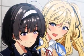 清楚な女子高生が性に目覚める！友人のセックス動画を観てハーハー興奮するビッチに！乱交SEXで生膣射精?の画像