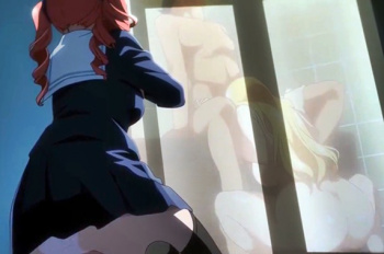 お風呂から甘い声が…SEX現場を目撃してお股が濡れちゃうH娘！姉妹でチンポ取り合う禁断の近親姦?の画像