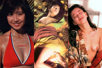 【画像】大場久美子 外国でおっぱい丸出しヌード撮影した動画がエロすぎる！の画像