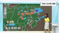 NHKでまた「巨乳」お天気お姉さんが発見される！の画像