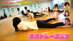 小林由未子アナ　ピチピチレギンス直履きで、お尻くっきりトレーニング！！【GIF動画あり】の画像
