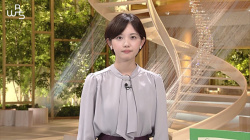 田中瞳アナ　ワールドビジネスサテライトの画像